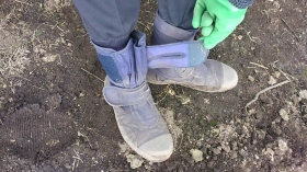 1～2年目のﾍﾟｰﾍﾟｰはﾏｼﾞｯｸﾃｰﾌﾟの地下足袋風ｼｭｰｽﾞ・・・（笑）
まだまだ未熟者です・・・orz・・・・
