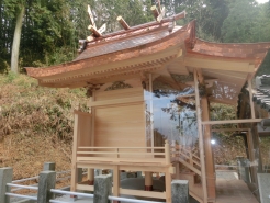 新しくなった本殿です。