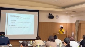 先生のご専門、失語症について。
リハビリのこともお話しされました。