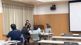 最後の総評は、川崎医療福祉大学言語聴覚士の八木真美先生です。
岡山県の取り組みや、今年施工された高次脳機能障害者支援法についても、教えていただきました。
