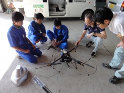 ロボットセンサー（マルチコプター）