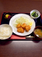 唐揚げ定食　　650円