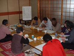 真剣に勉強していま～す。