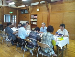 林共済会理事長がお話をしています。