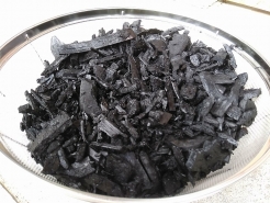 ３０ｃｍ程度の竹あかり３本で、これだけできました。