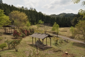 炊事棟で調理ができます