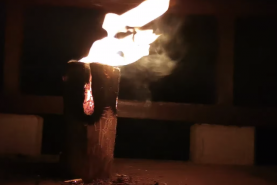 一人一台スウェーデントーチをご用意。