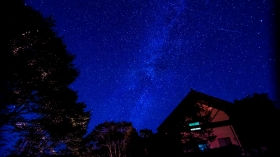 満点の星空が楽しめます。